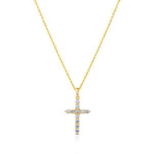 Collana in Argento 925 e pendente con zirconi