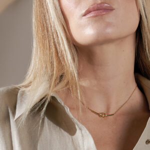 Nodo necklace in 925 Silver with