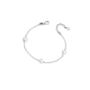 Bracelet in 925 Silver with pearls